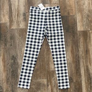 NWT Crewcuts Checkered Leggings